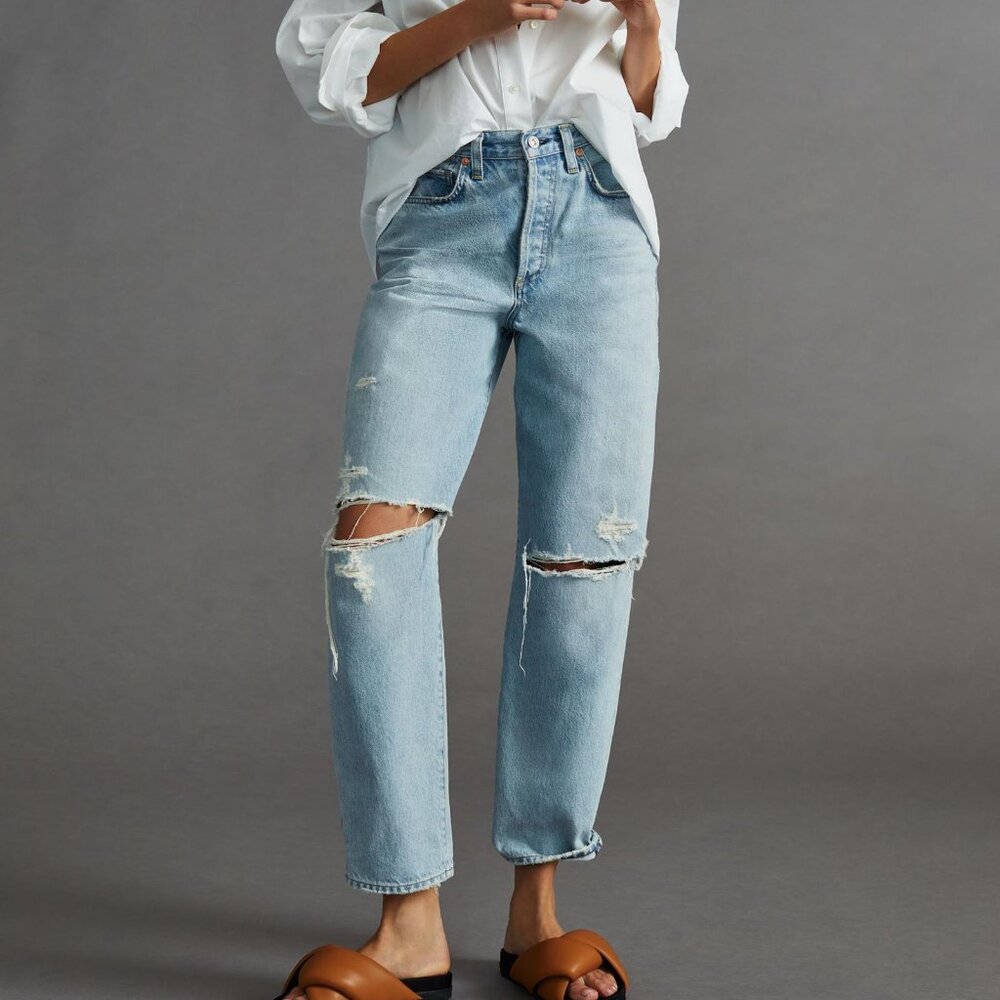 Citizens of Humanity Dylan High Rise Crop Jeans - 25